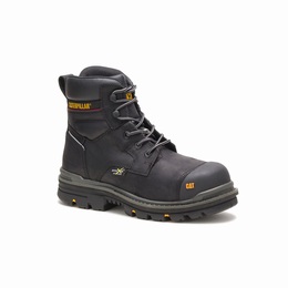 Caterpillar Rasp Metatarsal Guard Composite Toe Work Férfi 6 Inch Bakancs Fekete, HU-Q050